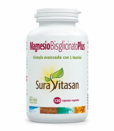 E2032 Suravitasan Magnesio Bisglicinato Plus 120 Capsulas (400cc 9.5 X 3.0) V0382 R4 110919 Ok 0