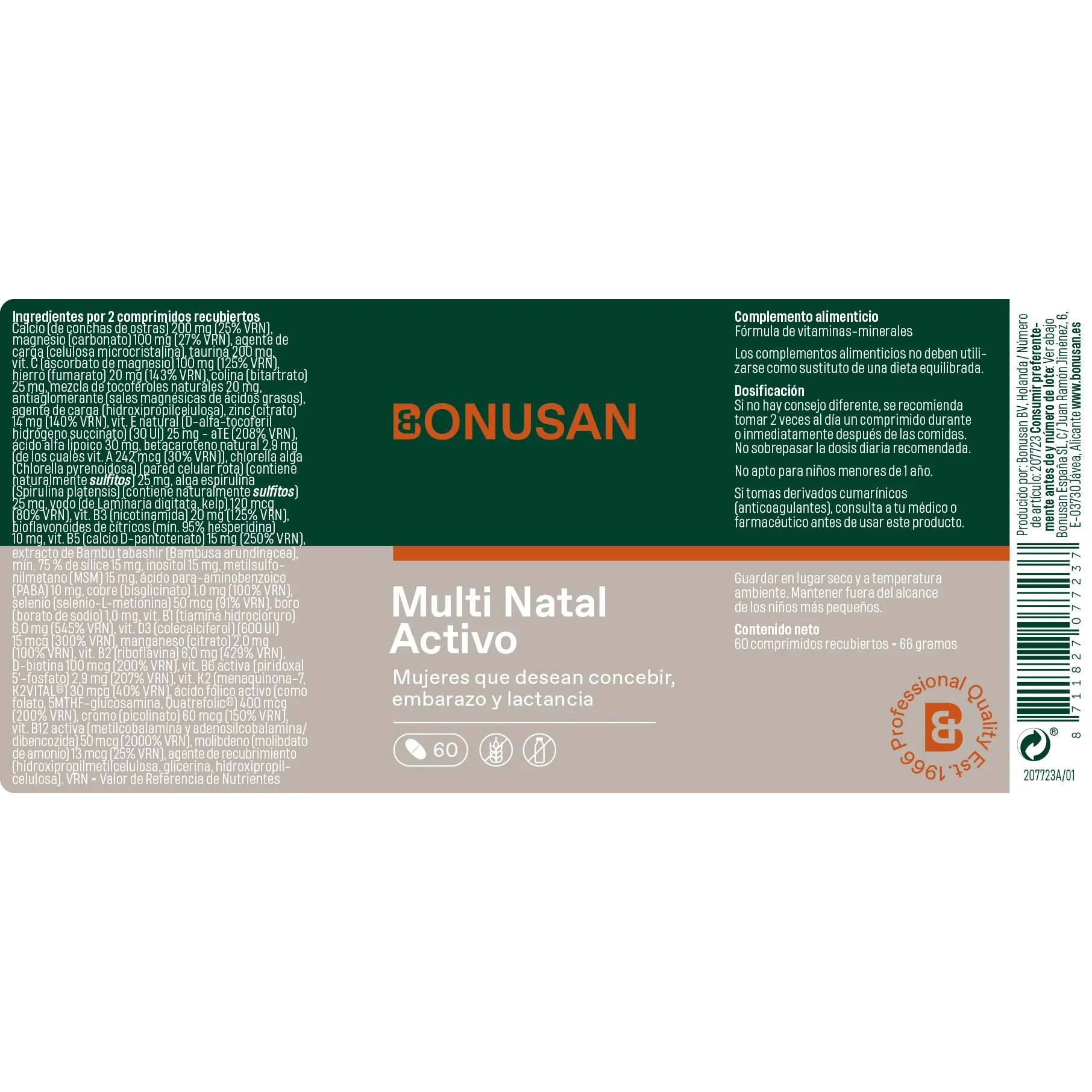 Bonusan 4842 207723av01 Multi Natal Activo 60 Comprimidos 150ml 154x70 V4 Etiket Png 1920x1920