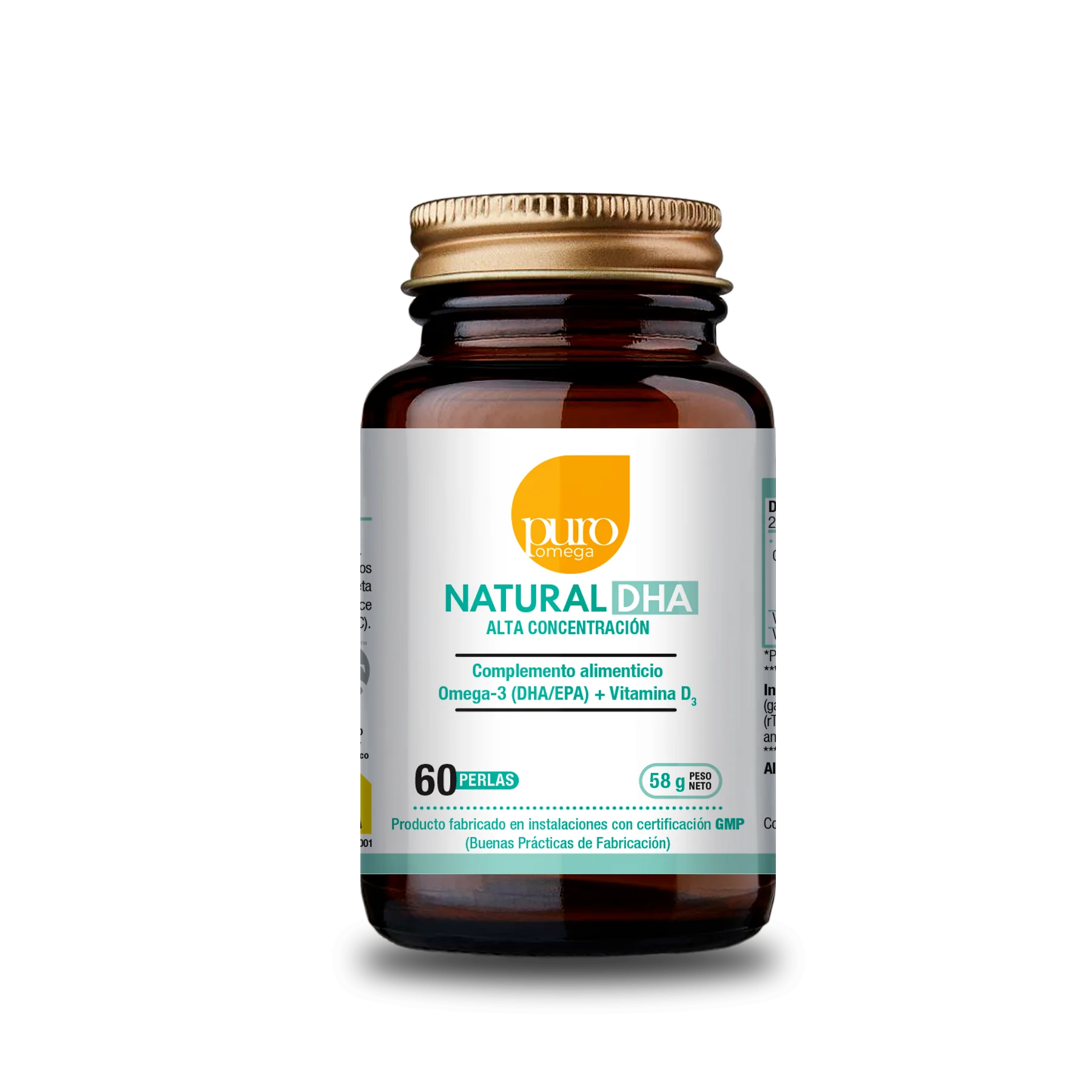 Ficticio Natural Dha 60 Perlas Vidrio Ficticio Natural Dha 60 Perlas Vidrio