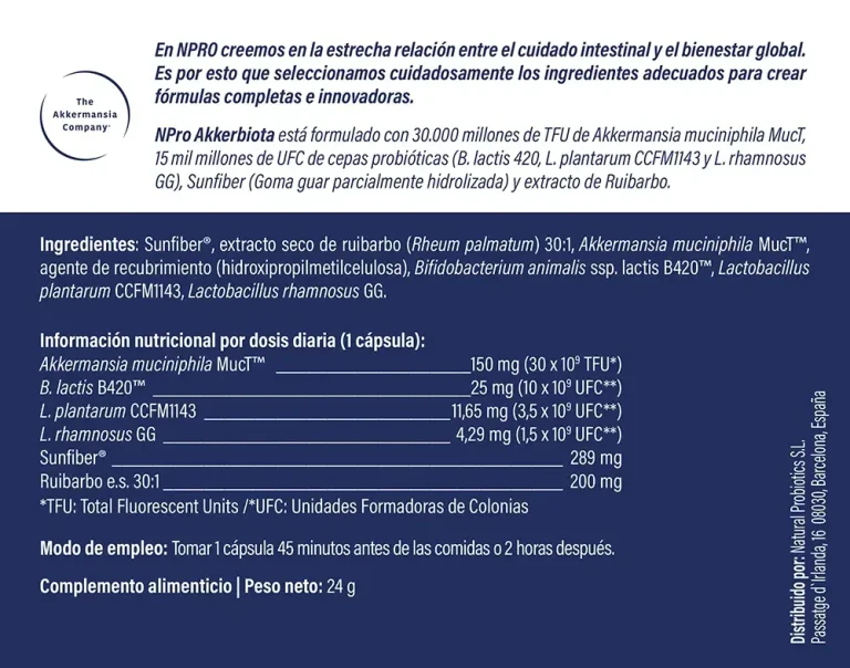 03 Npro Akkerbiota 30caps