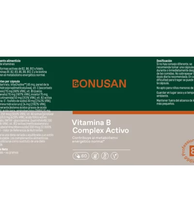 2bonusan 4102 207781 Vitamina B Complex Activo 60 Capsulas Vegetarianas 150 154x70 Label Png 1920x1920