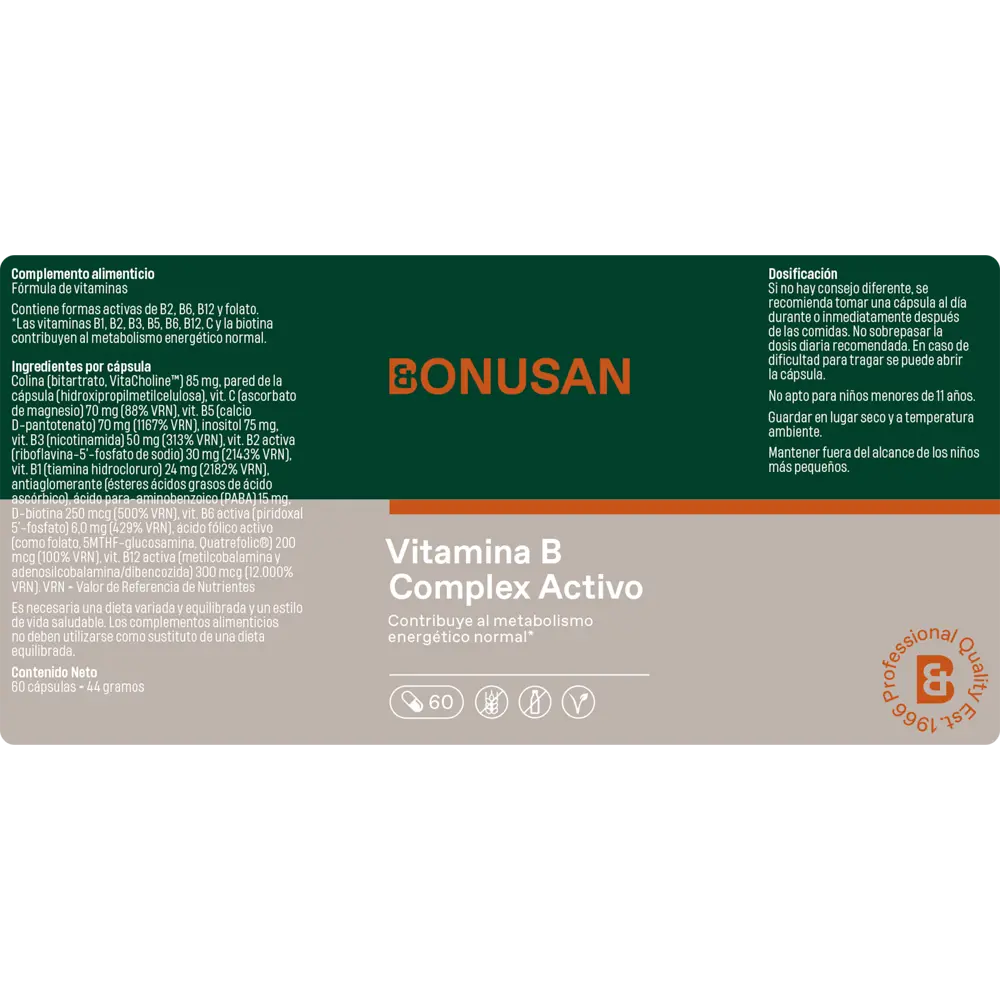 2bonusan 4102 207781 Vitamina B Complex Activo 60 Capsulas Vegetarianas 150 154x70 Label Png 1920x1920